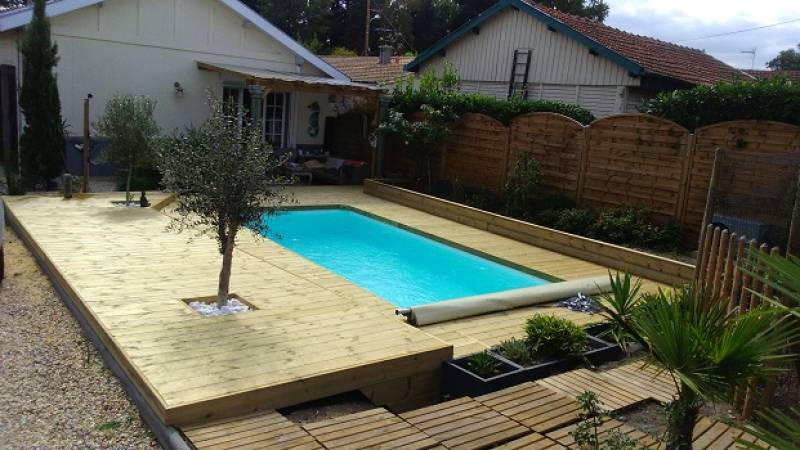 Piscines 6m x 3m bassin d'Arcachon , artisan sérieux 